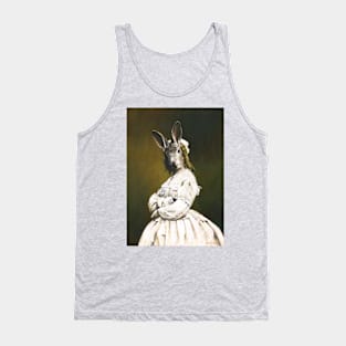 Rabbit Woman In White Tank Top